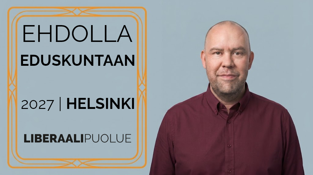 Jouni Tuovinen - Liberaalipuolueen ehdokas