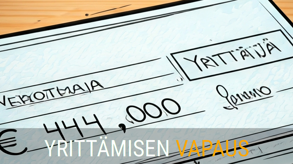 Pientä tulosta tekevät yrittäjät käyvät kalliiksi Suomelle!