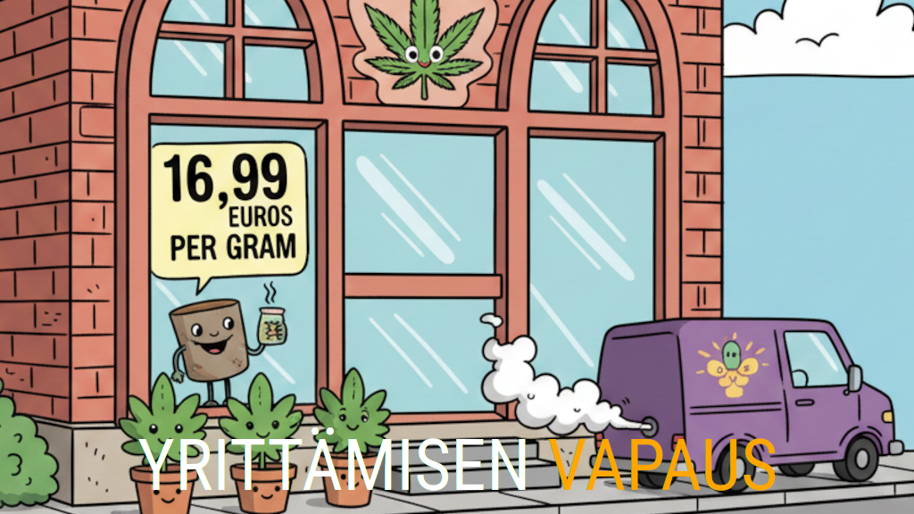 Kannabiskauppa - Miksi sääntely kannattaisi