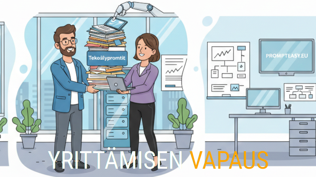 Tekijä ja kone - Promptien hallinta konsultille