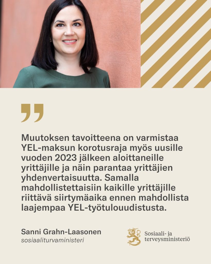 YEL-tarkistus uutinen